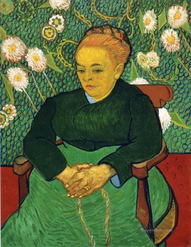  rock Oil Painting - Madame Roulin Rocking the Cradle Vincent van Gogh